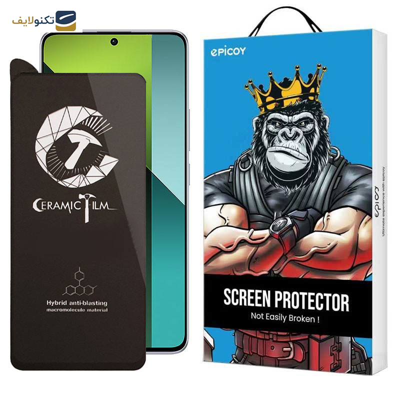 محافظ صفحه نمایش سرامیکی اپیکوی مدل CR7 مناسب برای گوشی موبایل شیائومی Redmi Note 13 Pro 4G/5G/ Note 13 4G/5G/ Note 13R Pro