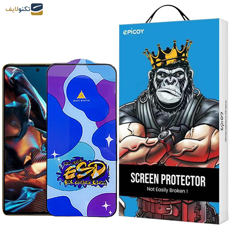  محافظ صفحه نمایش اپیکوی مدل Star ESD مناسب برای گوشی موبایل شیائومی Poco X5 Pro/Poco X5/Poco X4 Pro 5G/Poco X3 Pro/Poco X3 NFC/Poco X3