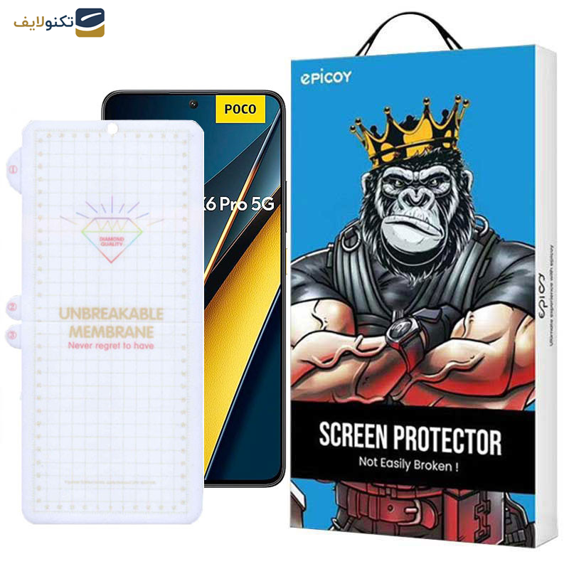 محافظ صفحه نمایش اپیکوی مدل Hydrogel مناسب برای گوشی موبایل شیائومی Poco X6 Pro/ X6 / M6 Pro / Mi 12 Pro