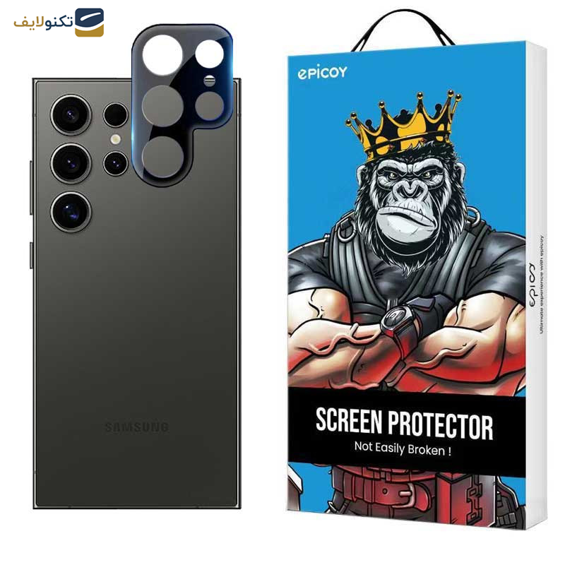 محافظ لنز دوربین اپیکوی مدل 3D-Lens Power مناسب برای گوشی موبایل سامسونگ Galaxy S24 Ultra محافظ لنز دوربین اپیکوی مدل 3D-Lens Power مناسب برای گوشی موبایل سامسونگ Galaxy S24 Ultra