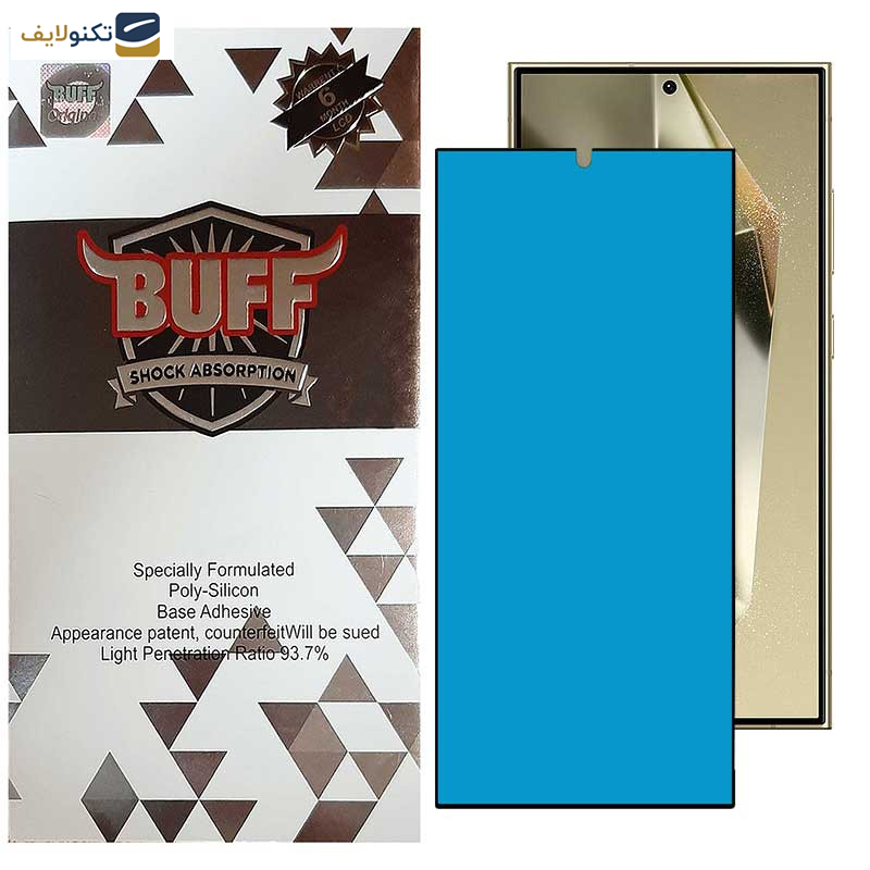 محافظ صفحه نمایش بوف مدل Silicone-G مناسب برای گوشی موبایل سامسونگ Galaxy S24 Ultra / S23 Ultra / S22 Ultra