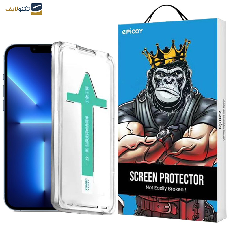 محافظ صفحه نمایش اپیکوی مدل Xundd Axe Easy install مناسب برای گوشی موبایل اپل iPhone 13 Pro Max/14 Plus