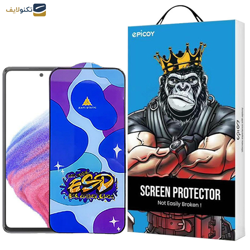  محافظ صفحه نمایش اپیکوی مدل Star ESD مناسب برای گوشی موبایل سامسونگ Galaxy A53 5G/A52s 5G/A52 5G/A51 4G/5G