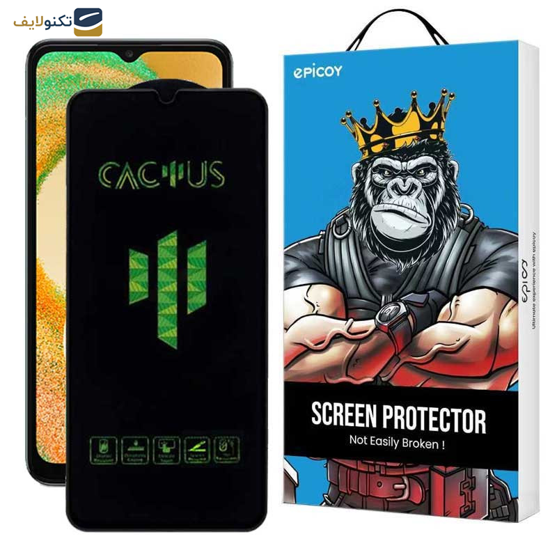 محافظ صفحه نمایش اپیکوی مدل  Cactus مناسب برای گوشی موبایل سامسونگ Galaxy A04s/ A04 / A04e/ F04 / M02s