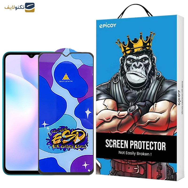  محافظ صفحه نمایش اپیکوی مدل Star ESD مناسب برای گوشی موبایل شیائومی Redmi 9C/9T/Redmi 9C NFC/Redmi 9 (India)/Redmi 9A Sport/Redmi 9A