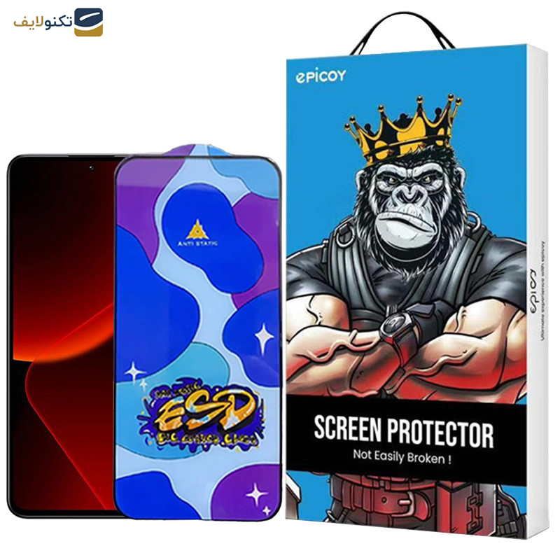 محافظ صفحه نمایش اپیکوی مدل Star ESD مناسب برای گوشی موبایل شیائومی  13T Pro/13T/12T Pro/12T/11T Pro/11T/Mi 10T Lite 5G