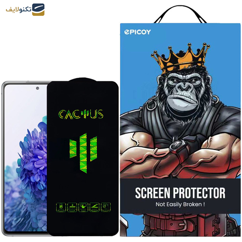 محافظ صفحه نمایش اپیکوی مدل Cactus مناسب برای گوشی موبایل سامسونگ Galaxy A53 / Galaxy A52 / Galaxy A52s / Galaxy A51 / Galaxy S20 FE 2022 /Galaxy S20 FE 2020 5G / Galaxy S20 FE 2020 / Galaxy M31s