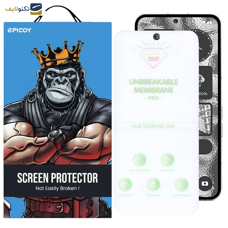 محافظ صفحه نمایش اِپیکوی مدل Hydrogel مناسب برای گوشی موبایل ناتینگ Nothing Phone 2