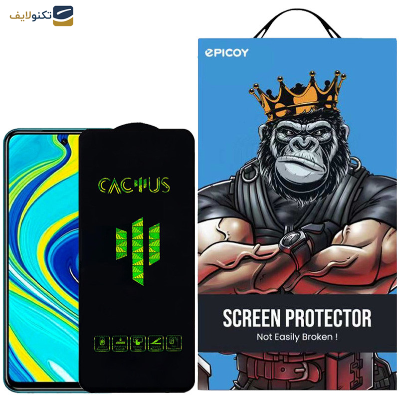 محافظ صفحه نمایش اپیکوی مدل Cactus مناسب برای گوشی موبایل شیائومی Redmi Note 9 Pro Max / Note 9 Pro 5G / Note 9 Pro / Note 9 Pro (India) / Note 9S / Note 10 Lite