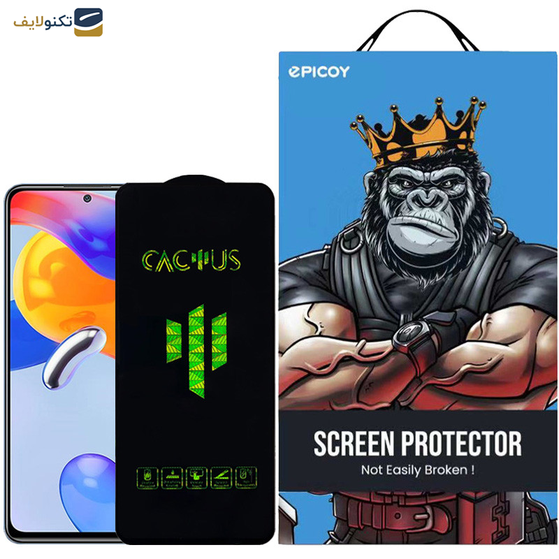 محافظ صفحه نمایش اپیکوی مدل Cactus مناسب برای گوشی موبایل شیائومی Redmi Note 11 Pro Plus / Note 11 Pro 4G/5G/China / Note 10 Pro Max / Note 10 Pro 4G/India