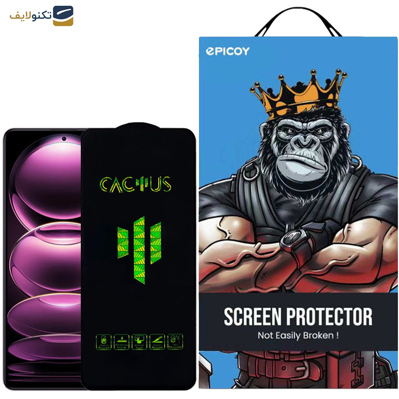 محافظ صفحه نمایش اپیکوی مدل Cactus مناسب برای گوشی موبایل شیائومی Redmi Note 12 Pro Plus /Note 12 Turbo /Note 12 Pro 4G/5G /Note 12 4G/5G /Note 12 (china)
