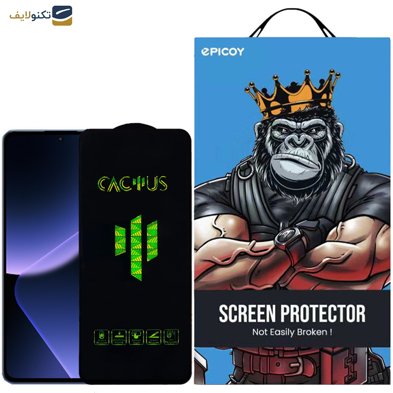 محافظ صفحه نمایش اپیکوی مدل Cactus مناسب برای گوشی موبایل شیائومی 13T Pro/13T/Redmi K60 Ultra