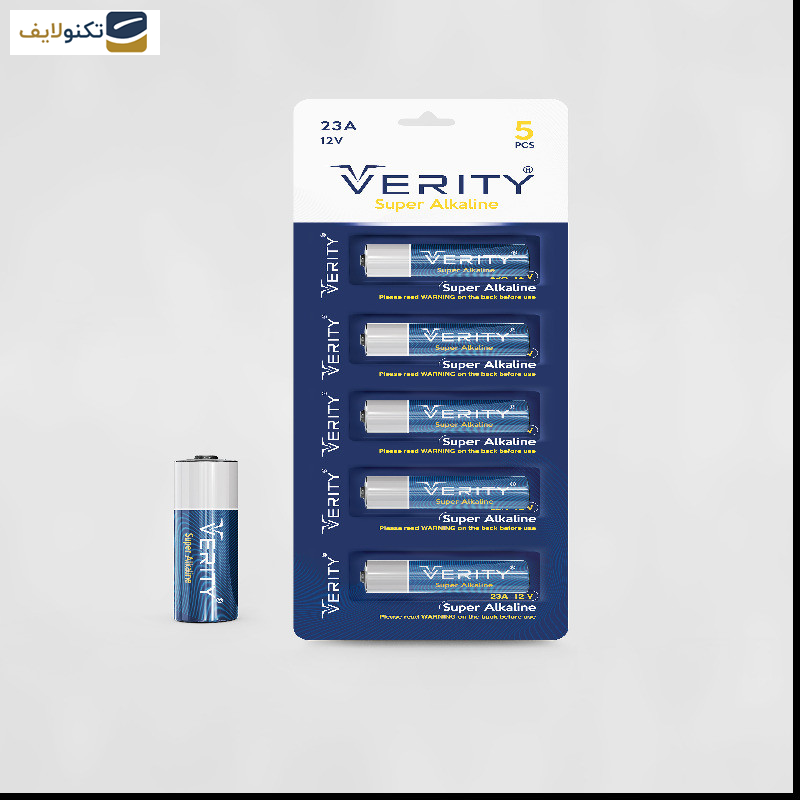 باتری 23A وریتی مدل LR03 بسته پنج عددی