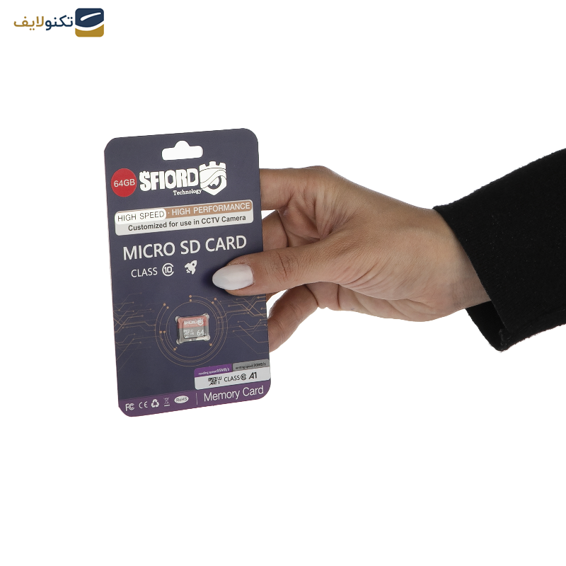 کارت حافظه microSDXC اسفیورد مدل Ultra A1 کلاس 10 استاندارد UHS-I سرعت 95MBps ظرفیت 64 گیگابایت