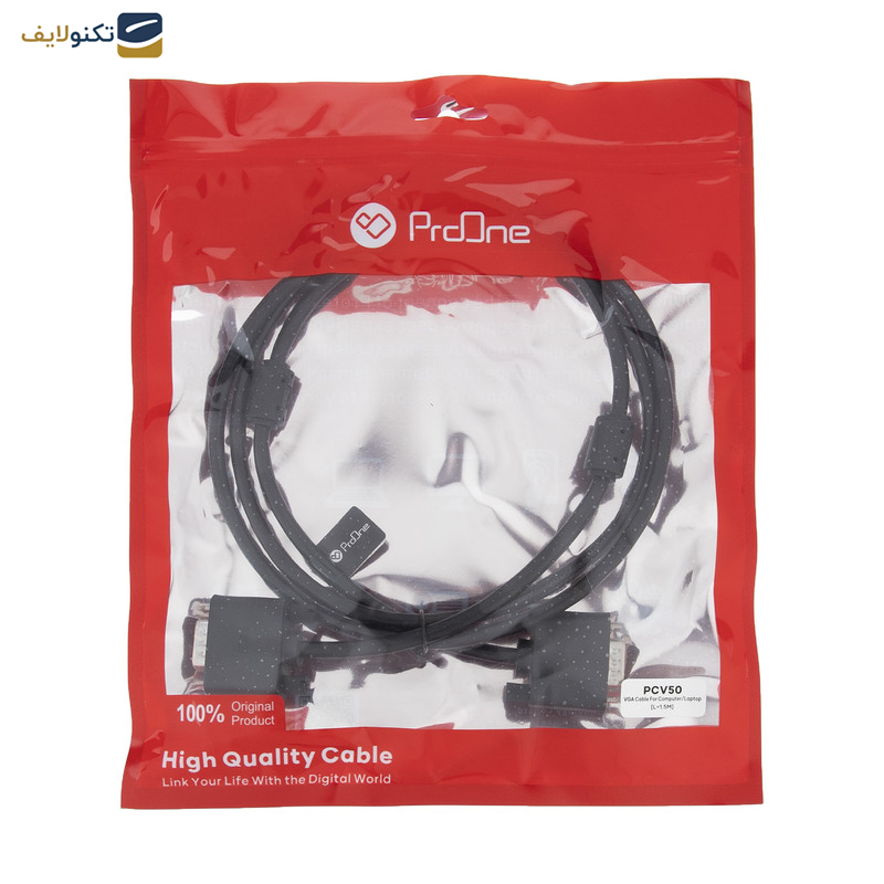 کابل VGA پرووان مدل PCV50 طول 1.5 متر کابل VGA پرووان مدل PCV50 طول 1.5 متر