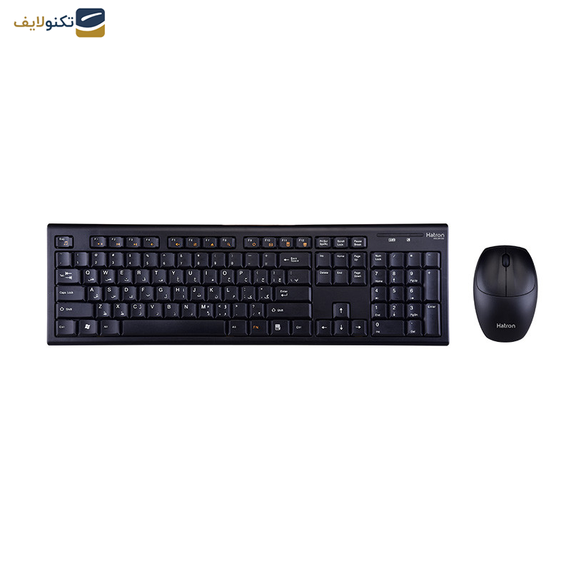کیبورد و ماوس بی سیم هترون مدل HKCW130 کیبورد و ماوس بی سیم هترون مدل HKCW130