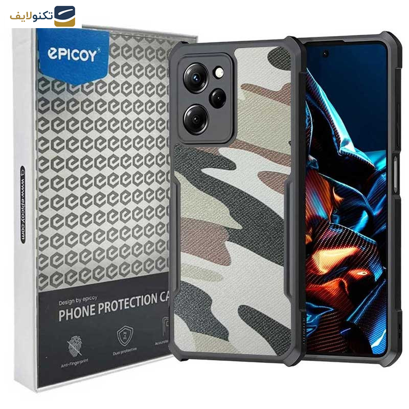 کاور اپیکوی مدل Xundd Camouflage مناسب برای گوشی موبایل شیائومی Poco X5 Pro 5G