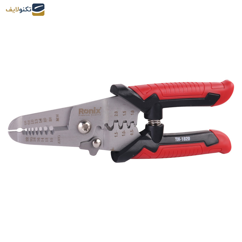 انبر سیم لخت کن رونیکس مدل RH-1820 سایز 7 اینچ