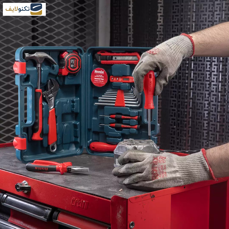 مجموعه 12 عددی ابزار رونیکس مدل RS-0003 مجموعه 12 عددی ابزار رونیکس مدل RS-0003
