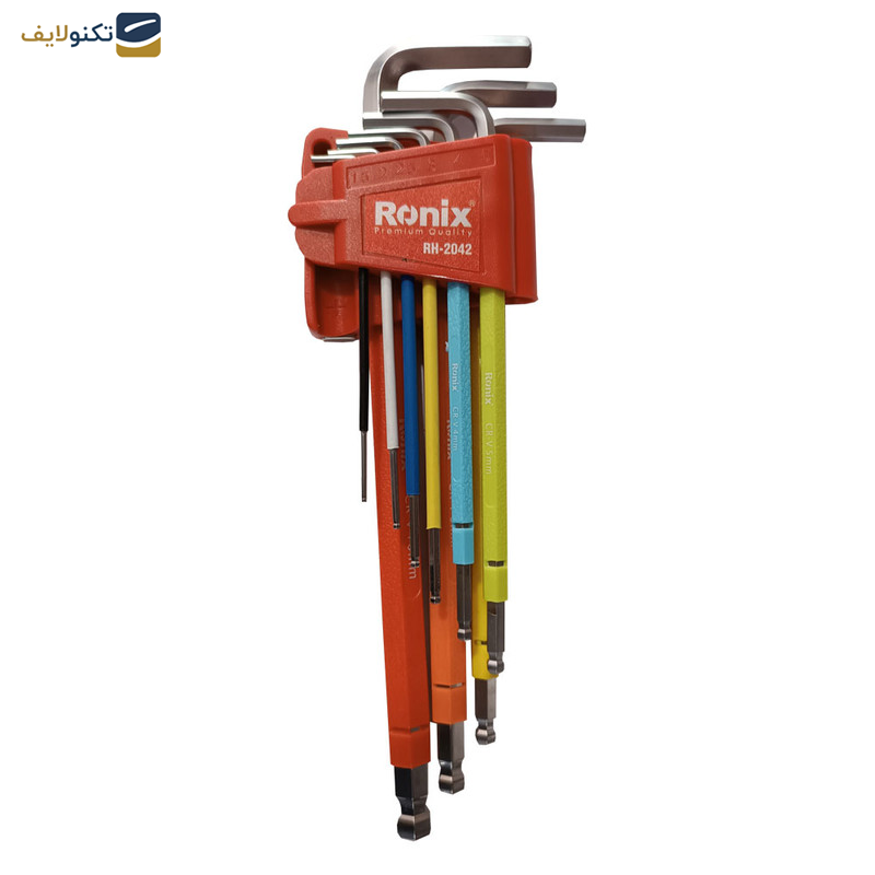 آچار آلن رونیکس مدل RH-2042 مجموعه 9 عددی