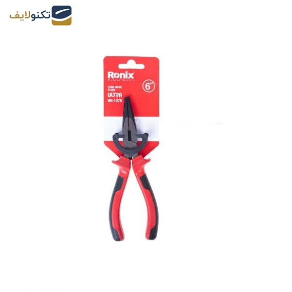  انبر دم باریک رونیکس مدل 1376RH سایز 6 اینچ