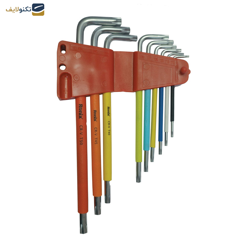 آچار ستاره ای رونیکس مدل RH-2043 مجموعه 9 عددی