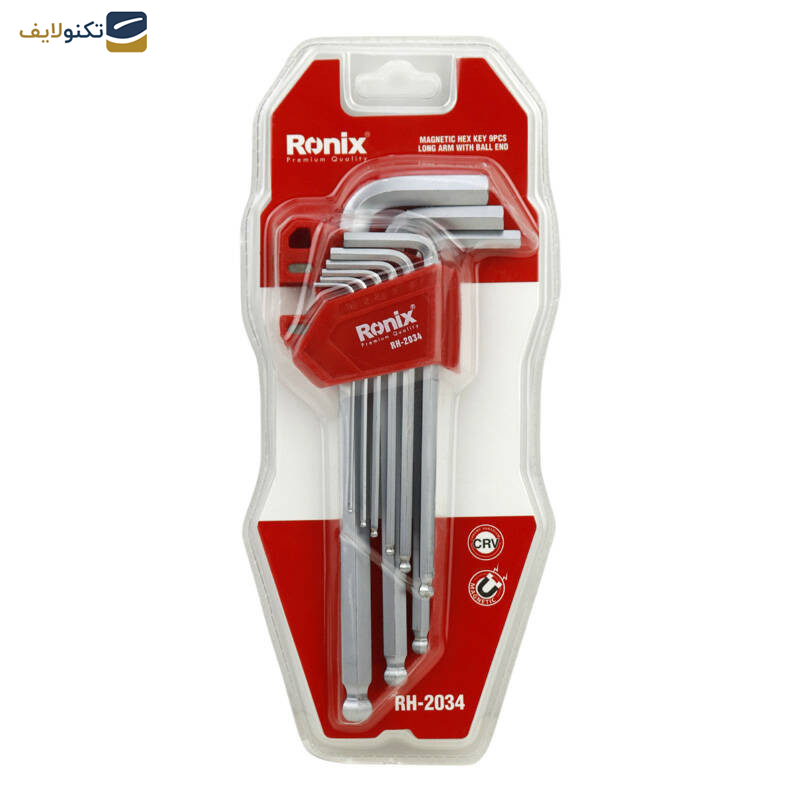 آچار همه کاره رونیکس مدل RH-2034 مجموعه 9 عددی