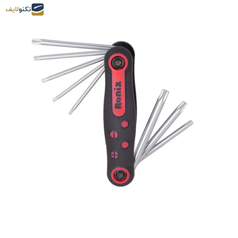  مجموعه 8 عددی آچار آلن ستاره ای رونیکس مدل RON-2021