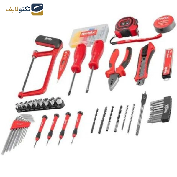 مجموعه 53 عدی دریل شارژی رونیکس مدل 8018