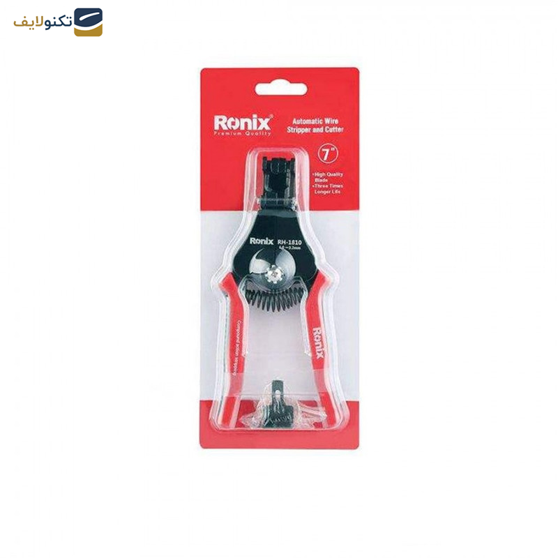  انبر سیم لخت کن رونیکس مدل NIX-1810 سایز 7 اینچ
