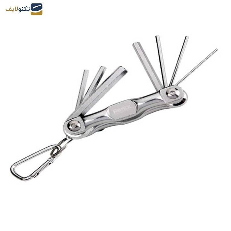 مجموعه 8 عددی آچار آلن رونیکس مدل RON-2040 مجموعه 8 عددی آچار آلن رونیکس مدل RON-2040
