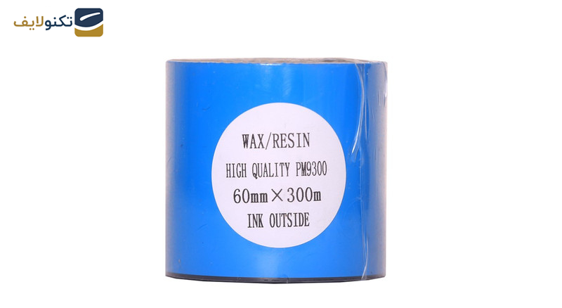 ریبون پرینتر لیبل زن NP مدل Wax Resin 60mm x 300m ریبون پرینتر لیبل زن NP مدل Wax Resin 60mm x 300m