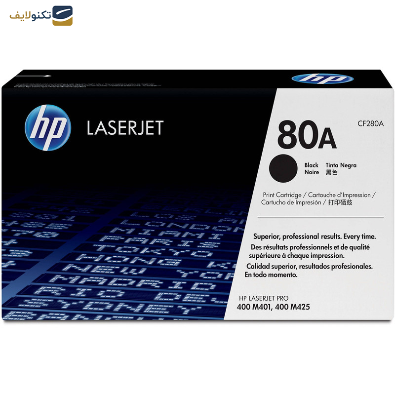 تونر مشکی 80A