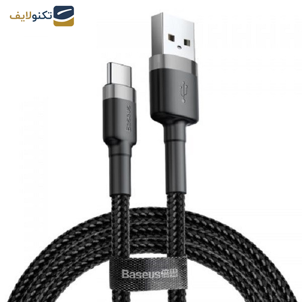 کابل تبدیل USB به USB-C باسئوس مدل CATKLF-B Cafule طول 1 متر