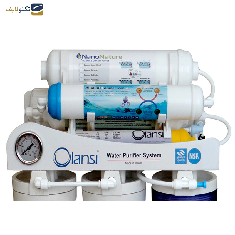 دستگاه تصفیه کننده آب اولانسی مدل REVERSE OSMOSIS - AT8300 به همراه فیلتر مجموعه 3 عددی