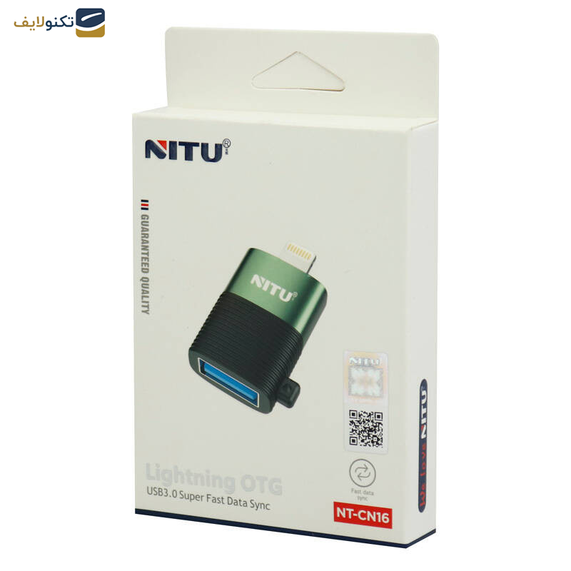 مبدل USB به لایتنینگ نیتو مدل NT-CN16