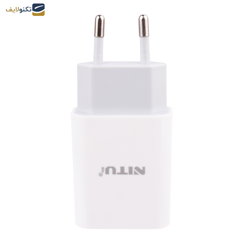 شارژر دیواری 12 وات نیتو مدل TC066 به همراه کابل لایتنینگ 