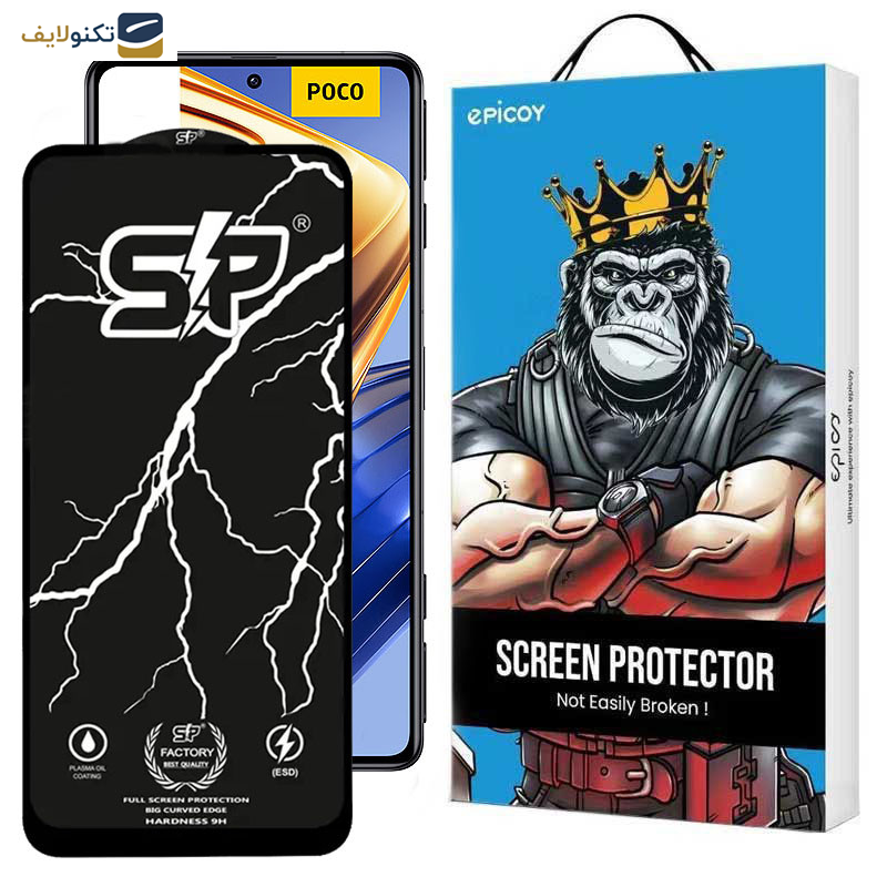 محافظ صفحه نمایش اپیکوی مدل SP Factory مناسب برای گوشی موبایل شیائومی Poco F5 Pro/ F5/ F4 GT/F3 GT/ F4/ F3 محافظ صفحه نمایش اپیکوی مدل SP Factory مناسب برای گوشی موبایل شیائومی Poco F5 Pro/ F5/ F4 GT/F3 GT/ F4/ F3
