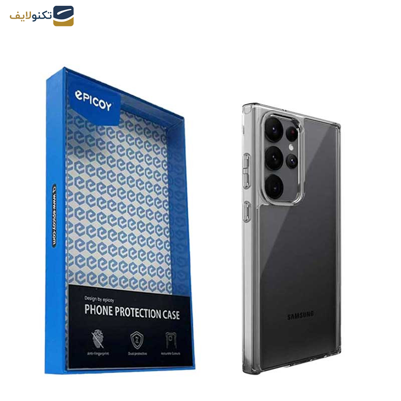کاور اپیکوی مدل Transparent Clear مناسب برای گوشی موبایل سامسونگ Galaxy S24 ultra کاور اپیکوی مدل Transparent Clear مناسب برای گوشی موبایل سامسونگ Galaxy S24 ultra