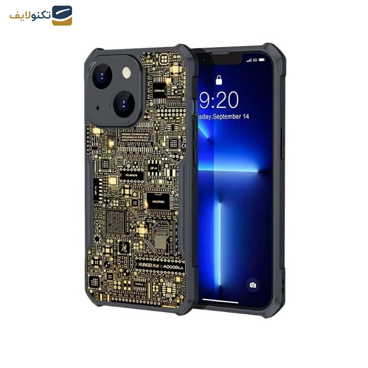 کاور ژاند مدل Xundd Gold مناسب برای گوشی موبایل اپل iPhone 13 / 14