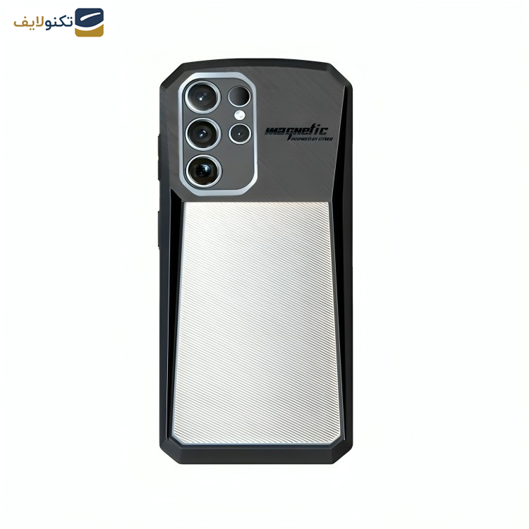 کاور ژاند مدل Cyber مناسب برای گوشی موبایل سامسونگ Galaxy S24 Ultra