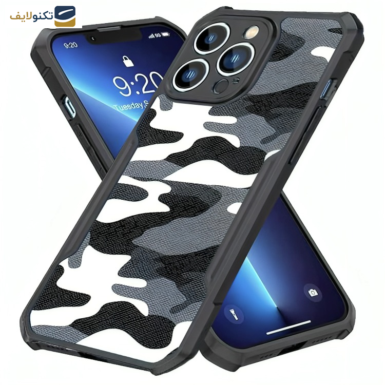کاور ژاند مدل Xundd Camouflage مناسب برای گوشی موبایل اپل iPhone 13 Pro Max