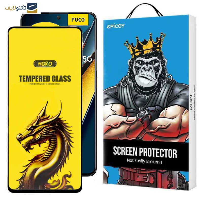 محافظ صفحه نمایش اپیکوی مدل Golden Dragon مناسب برای گوشی موبایل شیائومی Poco X6 Pro 5G/ X6 5G/ M6 Pro 4G محافظ صفحه نمایش اپیکوی مدل Golden Dragon مناسب برای گوشی موبایل شیائومی Poco X6 Pro 5G/ X6 5G/ M6 Pro 4G
