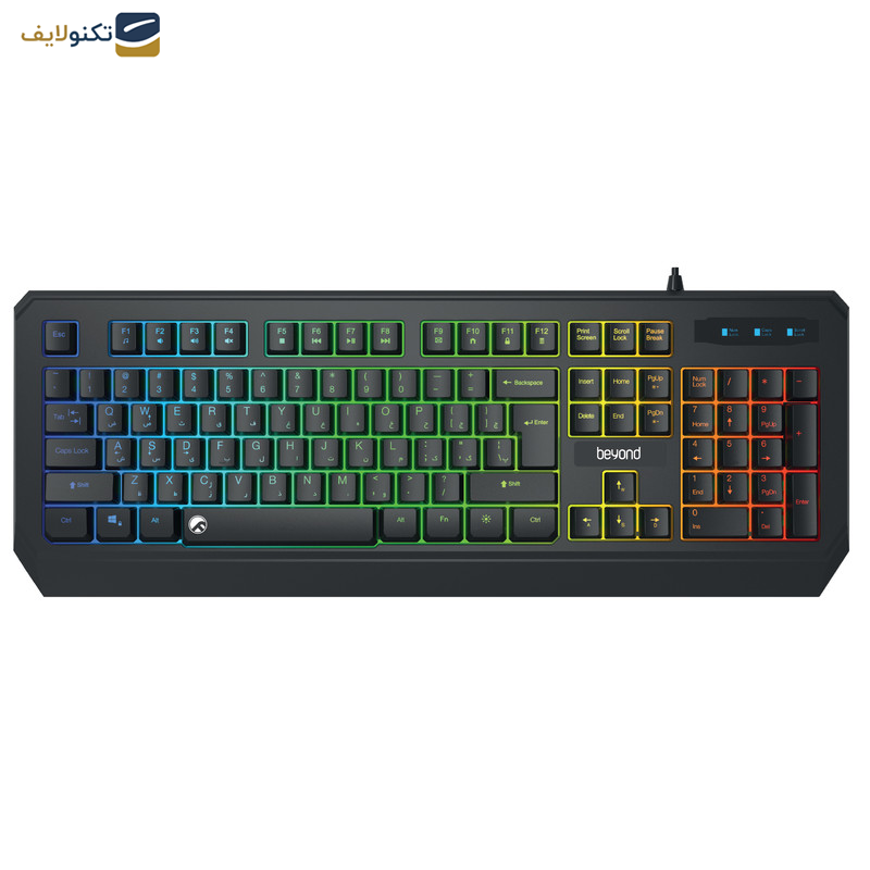 کیبورد باسیم بیاند مدل Bk-7140 کیبورد باسیم بیاند مدل Bk-7140