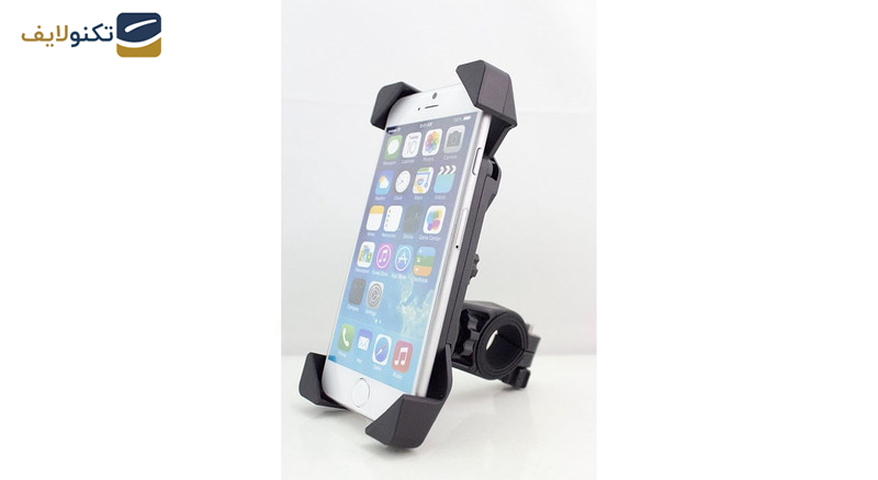 پایه نگهدارنده موبایل مناسب موتور و دوچرخه چهار گوشه مدل Universal Bike Holder