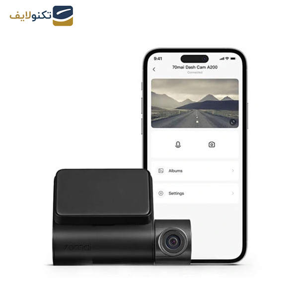 : دوربین فیلم برداری خودروی سوِنتی مِی مدل 70Mai Dash Cam Set A810 دوربین جلو به همراه دوربین عقب : دوربین فیلم برداری خودروی سوِنتی مِی مدل 70Mai Dash Cam Set A810 دوربین جلو به همراه دوربین عقب