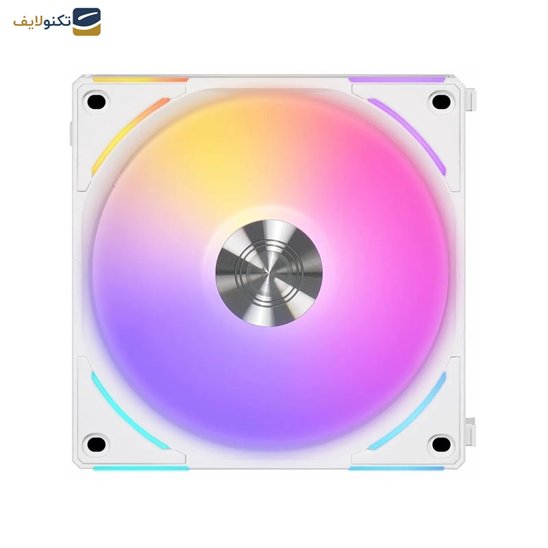 فن کیس لیان لی مدل UNI FAN AL 120 V2 White بسته 3 عددی