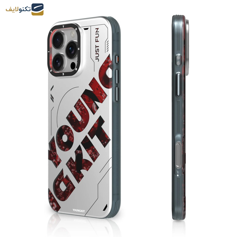 کاور یانگ کیت مدل Futuristic and Digital کد Z03 مناسب برای گوشی موبایل اپل iphone 16promax