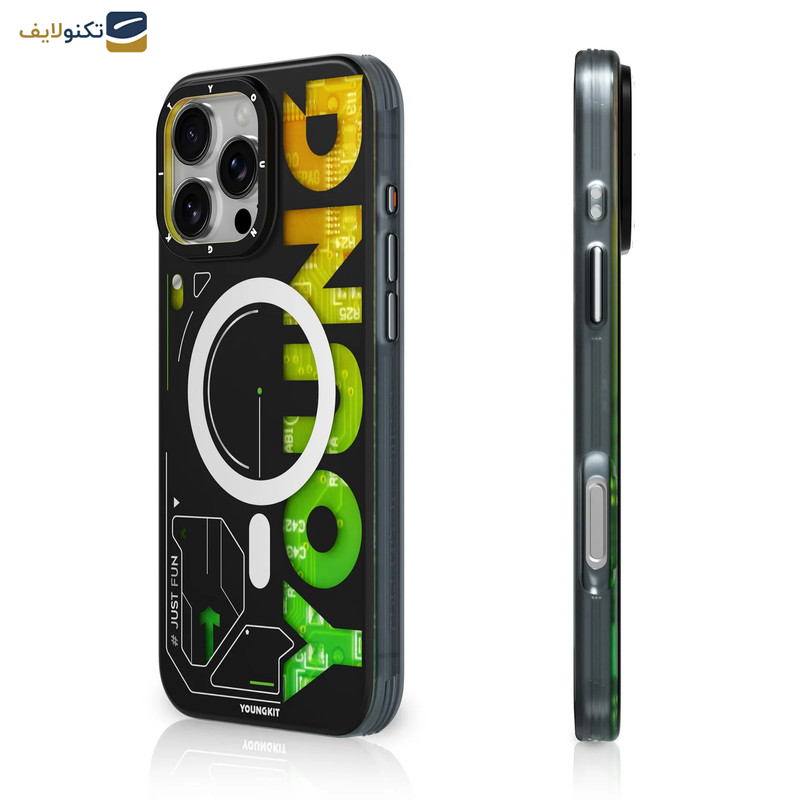 کاور یانگ کیت مدل Futuristic and Digital کد Z02 مناسب برای گوشی موبایل اپل iphone 16promax