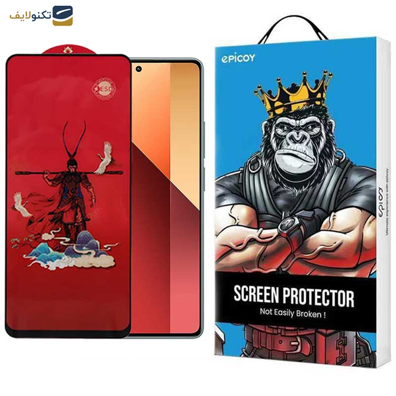 محافظ صفحه نمایش اپیکوی مدل Monkey King مناسب برای گوشی موبایل شیائومی Redmi Note 13 Pro 4G/5G / Note 13 4G/5G / Note 13R Pro 5G محافظ صفحه نمایش اپیکوی مدل Monkey King مناسب برای گوشی موبایل شیائومی Redmi Note 13 Pro 4G/5G / Note 13 4G/5G / Note 13R Pro 5G